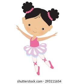 Ballerina vector illustration