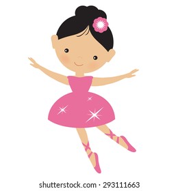 Ballerina vector illustration
