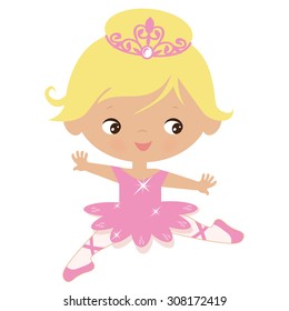Ballerina vector illustration