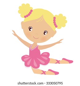Ballerina vector illustration