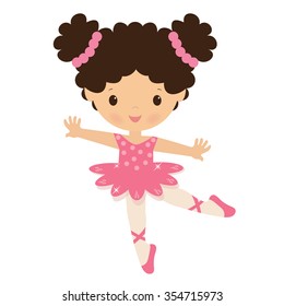 Ballerina vector illustration