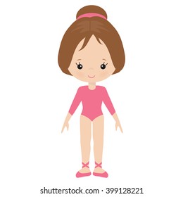 Ballerina vector illustration
