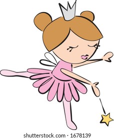 ballerina with wings