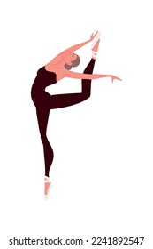 ballet ballerina icon isolated design