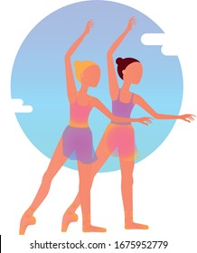 Ballet class is good for health and posture.