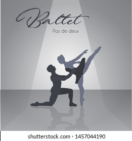 Ballet couple: Pas de Deux