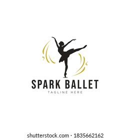 Ballet dance Ballerina Logo Design Inspiration