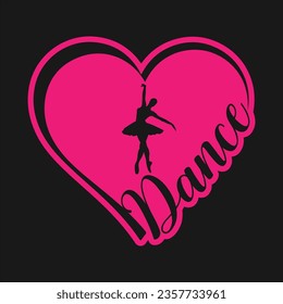 Ballet Dance Design Can Use For t-shirt, Hoodie, Mug, Bag etc. Best Gift idea for Ballet Dance.