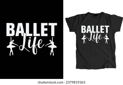 Ballet Dance Design File. That allow to print instantly Or Edit to customize for your items such as t-shirt, Hoodie, Mug, Pillow, Decal, Phone Case, Tote Bag, Mobile Popsocket etc.