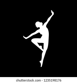 Ballet dance logo