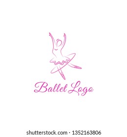 Ballet Dance Logo Template