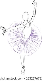 Ballet dancer, ballerina, dance or dancing
