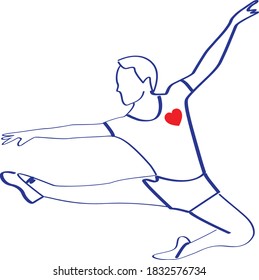 Ballet dancer, ballerina, dance or dancing