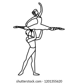 ballet dancer design