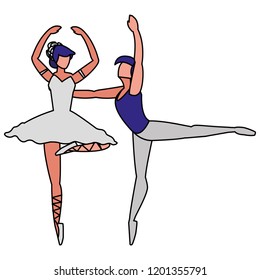 ballet dancer design