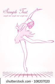 ballet dancer drawing