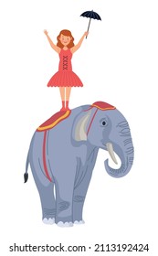 ballet dancer in elephant character