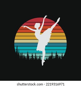 Ballet Dancer Gifts T-shirt Design