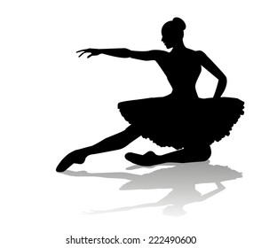 ballet dancer silhouette
