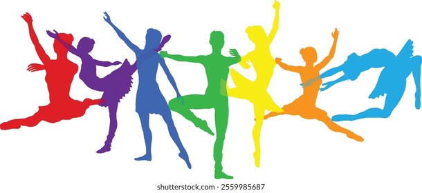 Ballet dancer silhouette ballerina dancers poses woman dancing silhouettes