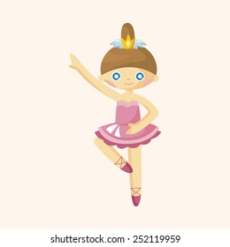 ballet dancer theme elements