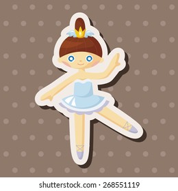 ballet dancer theme elements