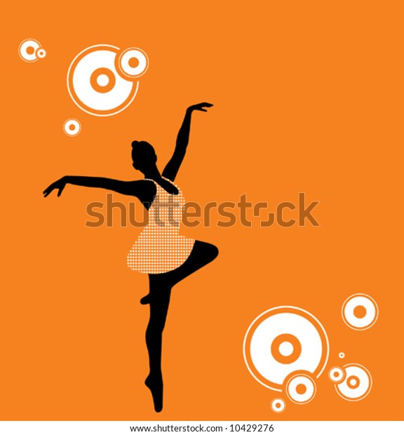 Ballet Dancer Vector Stock Vector Royalty Free 10429276 Shutterstock 