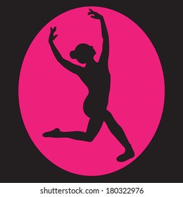 Ballet Dancer Vector Illustration