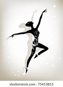 Ballet dancer for your design