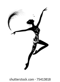 Ballet dancer for your design