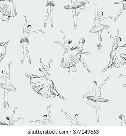  ballet dancers pattern