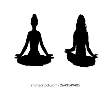 silhuetas de bailarinos. conjunto de silhuetas ballerina com várias poses de balé clássico. Silhueta preta de bailarinos em poses graciosas. Conjunto de silhuetas de bailarina.
