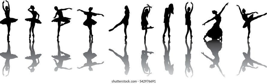 Ballet dancing girl