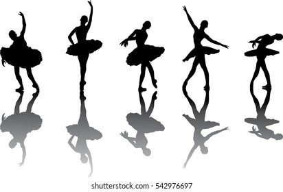 Ballet dancing girl
