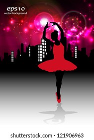 Ballet - dancing woman