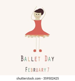 Ballet Day  - Funny Unofficial Holiday Collection - 121