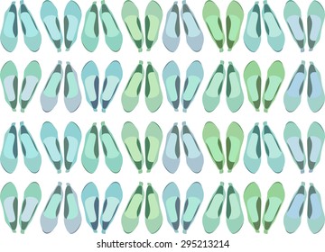 ballet flats shoes slippers vector