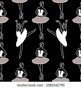 ballet graphic pattern