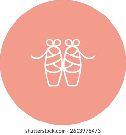 Ballet Icon Symbol Art Sign