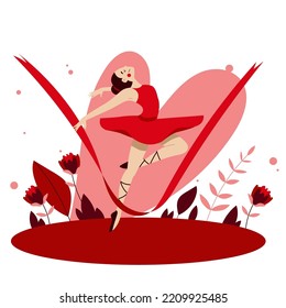 Ballet Illustration Vector Graphics Good For Perfect For