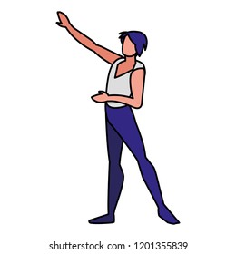 ballet male dancer design