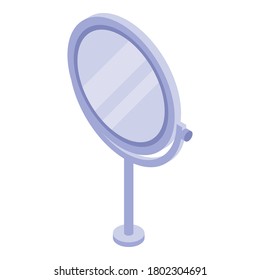 Ballet mirror icon. Isometric of ballet mirror vector icon for web design isolated on white background