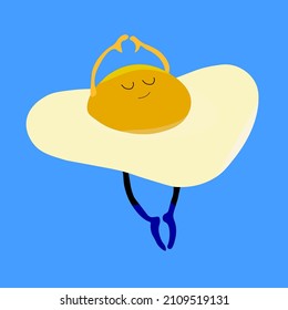 ballet novice dancer egg illustration
