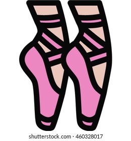 ballet outline icon