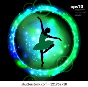 Ballet performing