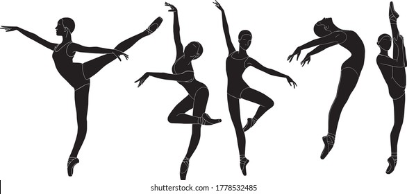 Ballet Posture (digital Line Drawing)