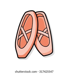 Ballet Shoes doodle