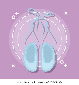 ballet shoes icon 