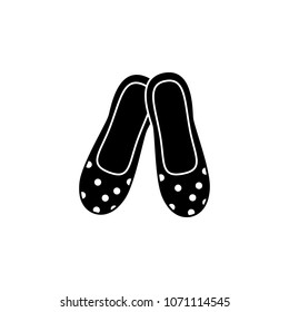 ballet shoes icon. Element of theater and art illustration. Premium quality graphic design icon. Signs and symbols collection icon for websites, web design, mobile app on white background