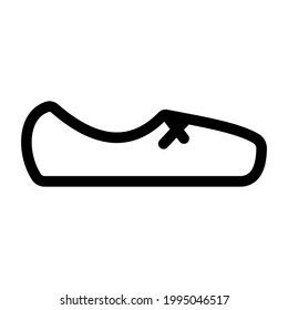Ballet shoes icon isolated vector illustration. High quality black style vector icon